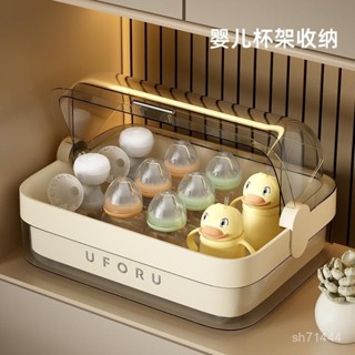 臺灣出貨碗碟收納架瀝水碗架帶蓋防塵廚房置物架放碗盤筷子家用碗筷收納盒