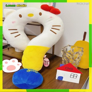臺灣出貨🍋抱枕 長抱枕 涼感抱枕 娃娃 玩偶 公仔 可愛卡通 大娃娃 抱睡娃娃創意問號頸枕旅途u型枕kitty貓居家沙