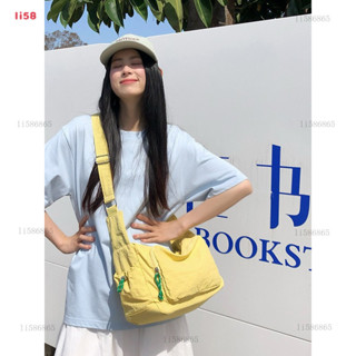 ⭐618大促狂歡li58⭐包包女2025新款運動風日韓係託特包尼龍布質感休閒大容量斜挎包包