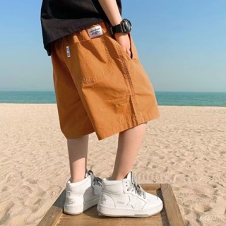 臺灣熱銷 男童七分褲冰絲夏裝短褲兒童速幹褲子運動7分褲大童夏季男孩童裝
