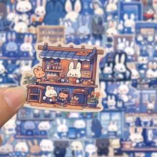 🔥臺灣出貨🔥50張bunny小兔子日常貼紙可愛卡通手機殼筆記本裝飾diy防水貼畫