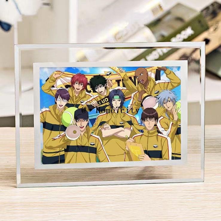 現款免運🔥網球王子周邊 新網球王子日漫水晶相框寫真照片水晶玻璃相框定制周邊可生日禮物 交換禮物 生日禮物