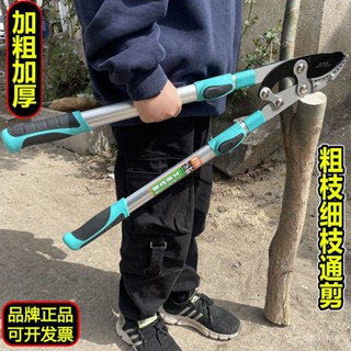 ✨限時優惠✨ 園林剪樹枝大剪刀粗枝果樹修剪專用大剪子強力長柄新款正品樹枝剪 X69A