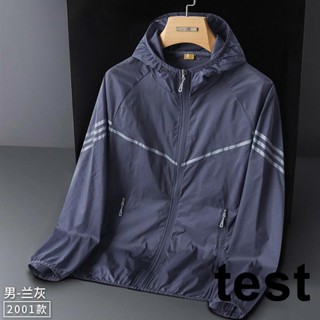 ★夜夜生活館★新品 防曬衣男女情侶超薄款韓版潮流三條槓皮膚衣夏季外套釣魚運動夾克CBV