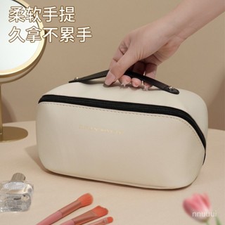 ✨星星精選✨【新款爆品】PU大容量枕頭化妝包便攜式旅行洗漱包桌麵化妝品分裝收納包