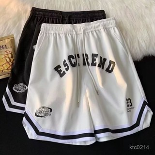 [限時折扣 臺灣熱賣]潮牌短褲男2025夏季寬鬆休閒百搭短褲純色百搭休閒褲運動褲五分褲