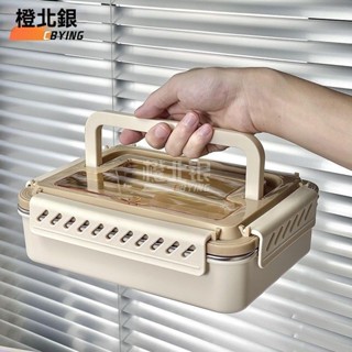 可微波 便當盒 保鮮餐盒 分隔便當盒 學生/上班便當盒 小學生飯盒食堂上班族保溫便噹盒304不銹鋼分隔微波爐打飯易清洗