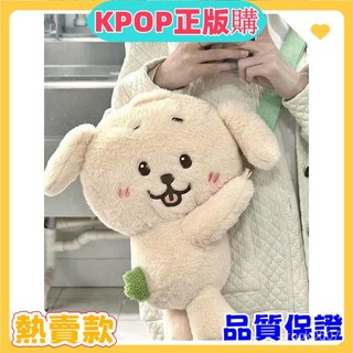 💖熱銷正版💖nct wish場週玩偶包jaehee娃包 超萌小灰灰riku單肩斜挎包送女生