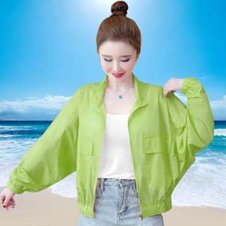 韓國潮流女裝🌸防曬衣女士夏季輕薄新款2025年新款防紫外綫透氣防曬服休閒短外套
