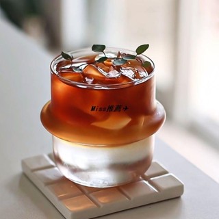 『免✨運+快✨出』新款高硼矽耐熱玻璃土星杯咖啡杯家用杯子美式小眾ins玻璃杯水杯