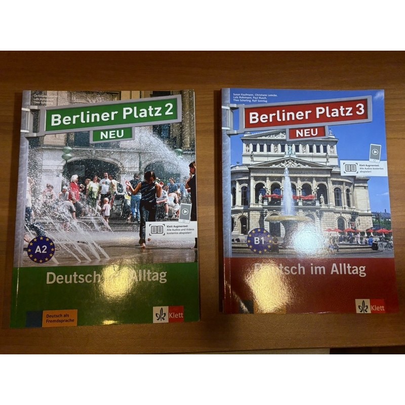 Berliner Platz 2 neu/Berliner Platz 3 neu課本