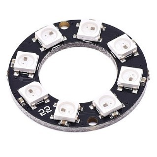 《1819》8位 WS2812 5050 RGB LED 內建驅動 彩燈 微控制器程式設計控制開發板 Arduino 51