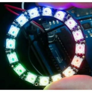 ►573◄16位 WS2812 5050 RGB LED 內建驅動 彩燈 微控制器程式設計控制開發板Arduino 51