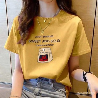 印花短袖 韓版上衣 t恤 上衣女 短袖 大尺碼女裝 短袖t恤女 寬鬆上衣短袖 夏季衣服女生 減齡上衣 大碼上衣 T恤