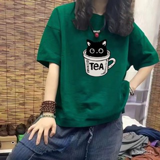 【臺灣現貨】100%純棉 大尺碼上衣 情侶短袖 女生上衣 韓國上衣 美式上衣 短袖T恤女 oversize 寬鬆上衣