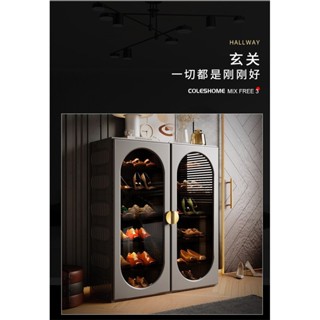Sunny Corner🌹【2101人好評】免安裝鞋櫃2024新款爆款家用門口鞋子收納神器省空間鞋盒塑膠鞋架