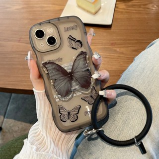 ✨臺灣出貨✨ins風超仙新款灰色蝴蝶氣囊支架伸縮簡約滴膠異型懶人手持3M背貼保護殼