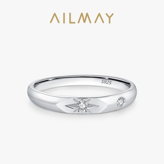 AILMAY✨正品授權✨香港直發簡約設計S925純銀星形戒指女歐美風小眾個性指環ins時尚尾戒 女生戒指 韓版戒指