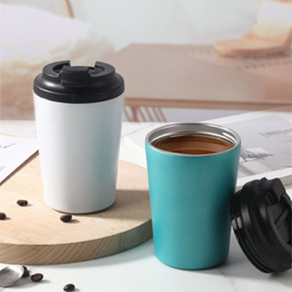 【新品推薦】簡約不銹鋼保溫杯咖啡杯隨手杯車載杯汽車杯印字禮品logo外貿