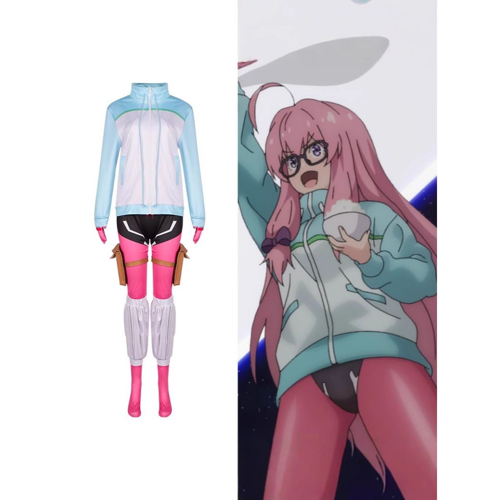 🍀台灣出貨🍀 我與尼特女忍者的莫名同居生活cos服出浦白津莉連體cosplay扮演服