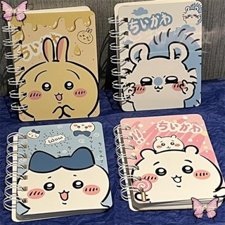 4 件/套可愛千川 A7 橫線線圈筆記本迷你備忘錄記事本用於作業書寫本文具獎品