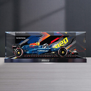 亞克力展示盒 適用樂高機械組 42206 Oracle紅牛 RB20 F1賽車 展示盒 高畫質透明展示盒 生日禮物 交換禮