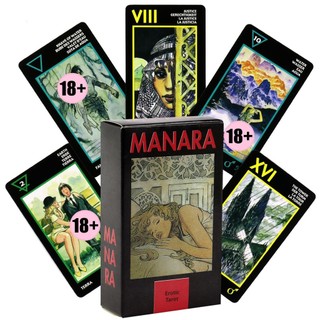 【97%好評率】瑪納拉塔卡牌 贈中文電子指南 Manara Tarot 全英文桌遊卡牌
