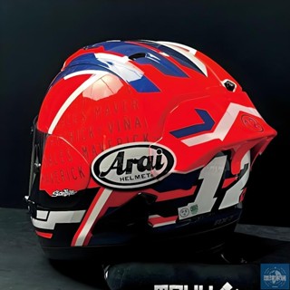 【免運】日本 Arai RX-7X Maverick GP5 選手彩繪 RX7X 安全帽彩繪鴨尾 大鴨尾 尾翼 後導流