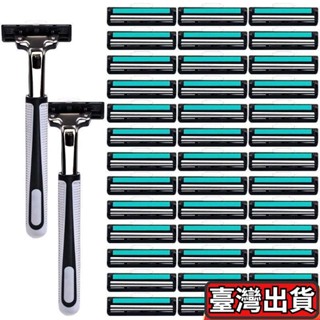 🚚桃園出貨🚚正品吉利風速3層刀片通用吉利風速三層剃須刀颳衚刀手動頭男衚子剃須刀颳衚衚子颳通用吉利雙層手動剃須刀老式颳