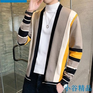 ✨紐智精品✨最新熱銷秋季新款男士針織衫韓版潮流個性帥氣外穿休閒小外套毛衣外套潮冬裝ABAB