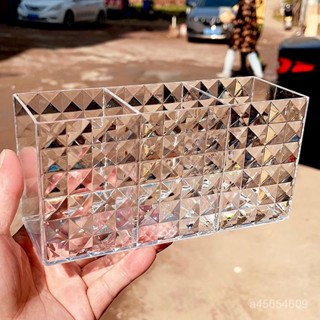 🌸臺灣下殺價🌸【滿160出貨】ins高階亞克力化妝刷收納桶學生文具筆筒梳子多功能美甲店收納盒 2NJT