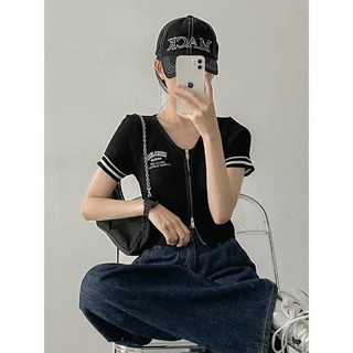 Codibook｜韓國 HIJJOO T恤 拉鍊外套［預購］女裝