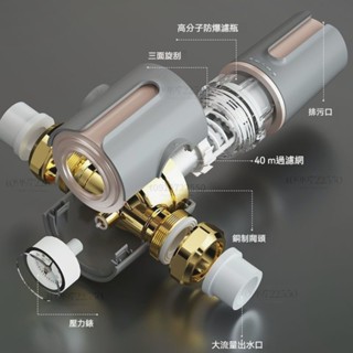 新店優惠💥前置過濾器 全戶軟水 前置軟水過濾器 直飲濾水器 濾水器 軟水機 水龍頭淨水器 生飲淨水器AIOE