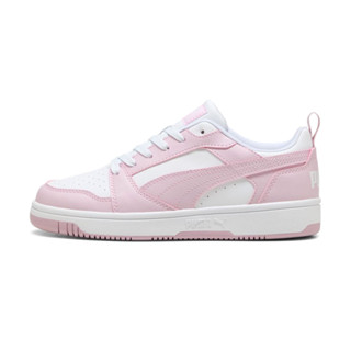 Puma Rebound v6 Low 女鞋 粉色 透氣 皮革 低筒 運動 休閒鞋 39232840