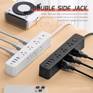 臺灣出貨⚡110v 電源延長線 電源介面3個USB介面 美規排插 過載保護 家用拖線闆 插座 美規插排 美規插線闆