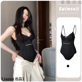 泳衣 連身泳衣 吊帶泳衣 浮潛泳衣 女生泳衣 無鋼圈泳衣 比基尼泳衣 美背泳衣新款辣妹泳衣女連體ins韓風純慾風吊帶背心