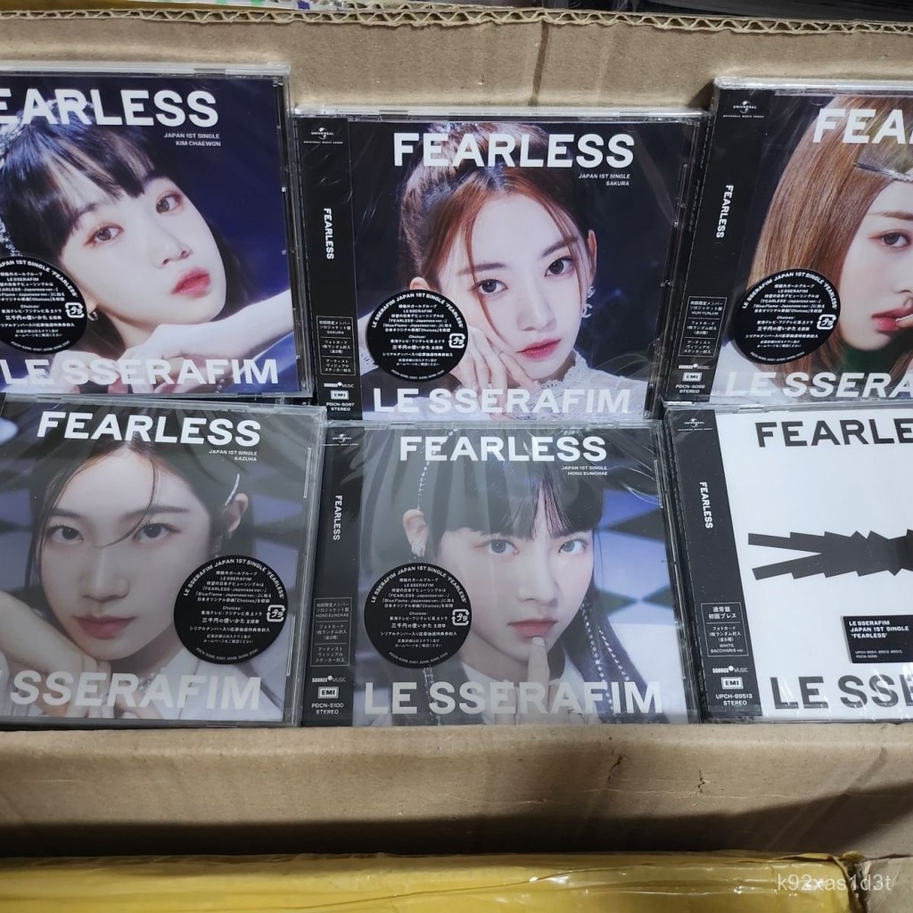 熱銷 LE SSERAFIM 熾 專輯 日專Fearless 單封 通常盤 初迴AB版 全新未拆