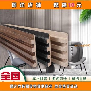 熱賣 格柵實木格柵護墻板背景墻輕奢風小長城凹凸形隱形門吊頂陰陽角收邊條尺寸實木格柵長城板背景墻板護#yuling0107