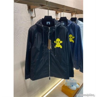新款高品質風衣 小怪獸拉鏈連帽風衣外套 薄款連帽外套 風衣外套 防風外套 / 單色風衣 防曬外套 男女運動外套熱賣