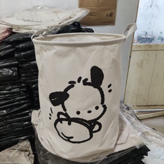 桃園發貨可開票【3.1萬人收藏】棉麻衣服玩具收納桶臟ins風家用臟衣服簍大容量臟衣簍可折疊防水