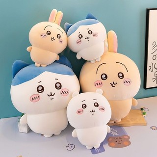 💖桃園出貨💖chiikawa玩偶抱枕 超軟羽絨棉 小八公仔 娃娃 烏薩奇 吉伊 生日禮物 大抱枕 抱枕 靠墊 靠枕