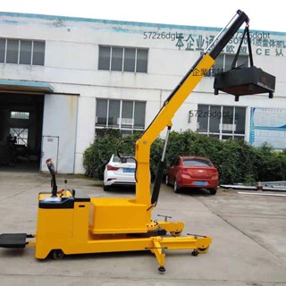 【優選廠家】液壓小吊機提升機升降機移動吊車電動起重機半自動旋轉吊車吊機【尋運費】250411
