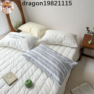 【胖墩墩小鋪】純棉 INS 風素色枕頭套 精梳棉信封式枕頭套 48*74cm 單只枕套