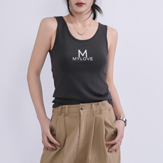 新款優惠 背心女 吊帶女生新款寬肩吊帶背心女內搭夏季修身百搭遮副乳外穿打底衫字母上衣女