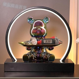 領航精品百貨暴力熊 鑰匙收納 玄關收納 擺設 門口鞋櫃擺設 存錢罐 存錢筒 房間擺設 交換禮物