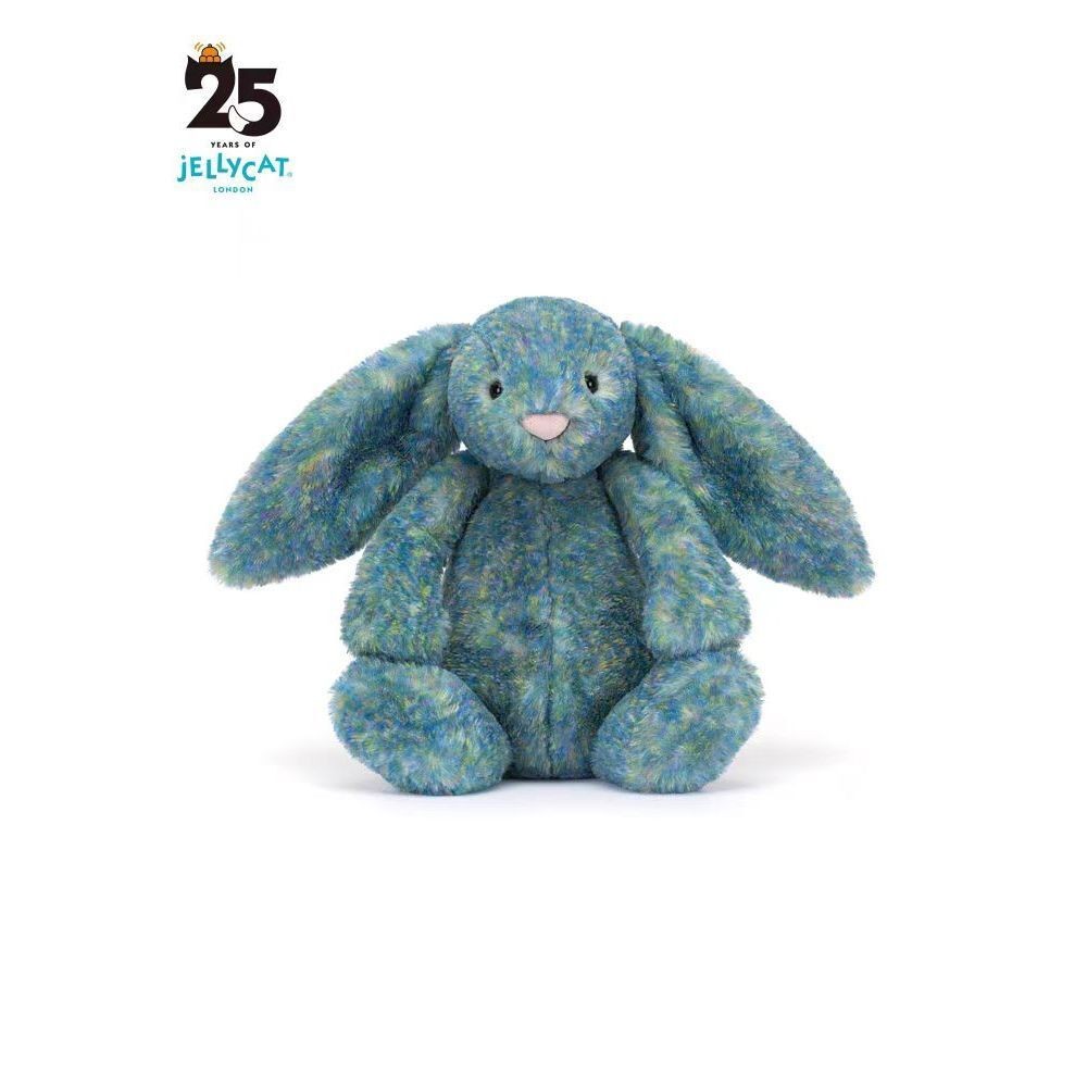✈️英國正品✈️娃娃在臺✈️Jellycat 邦尼兔系列 25週年 莫奈藍 邦尼兔 安撫娃娃 生日 禮物