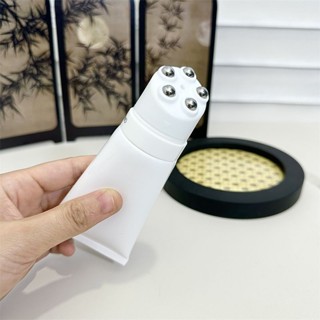 眼霜分裝瓶軟管滾珠瓶子乳液護膚品小樣分裝走珠按摩便攜擠壓空瓶-滿99元髮貨