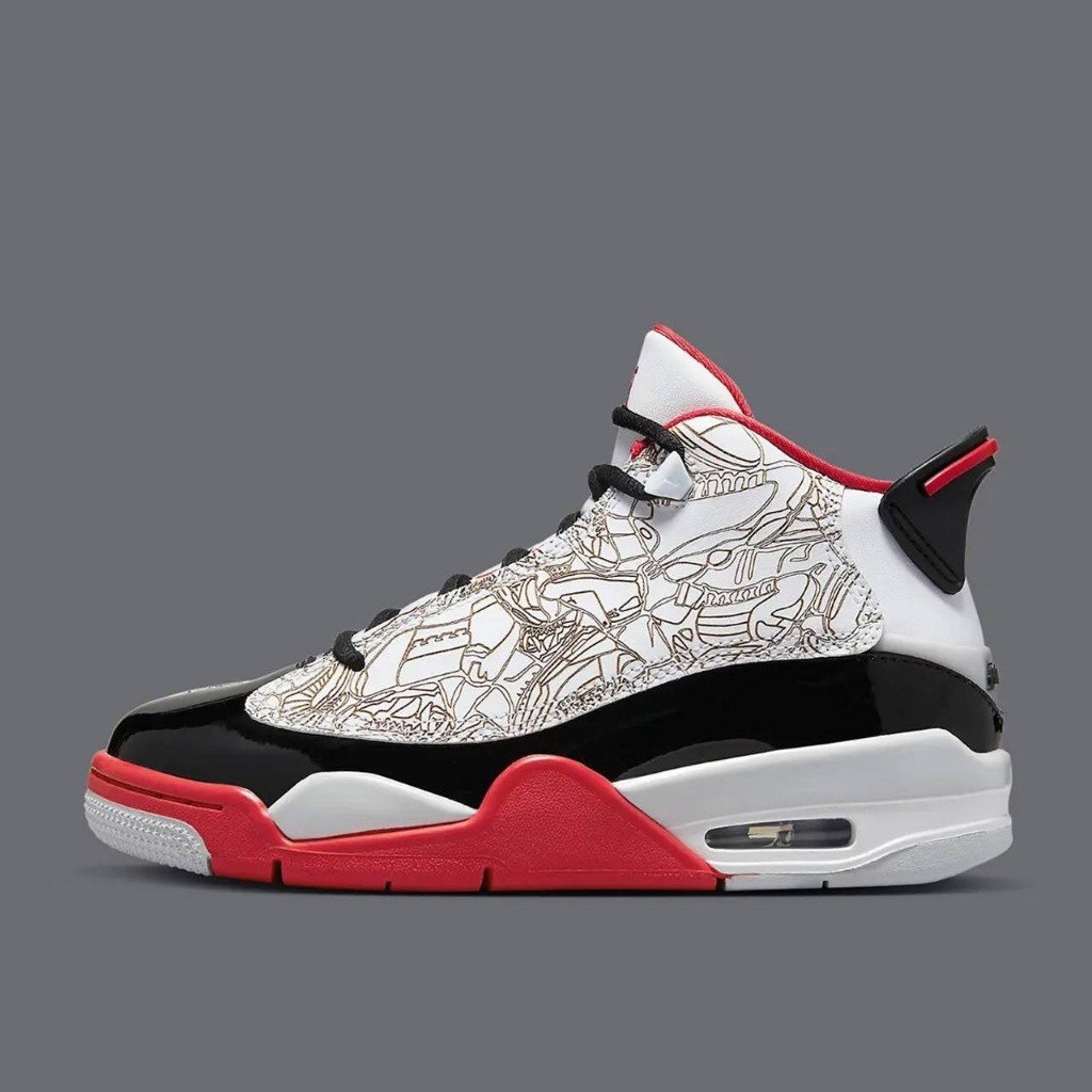 Air Jordan Dub Zero 黑白紅 籃球鞋 311046-160