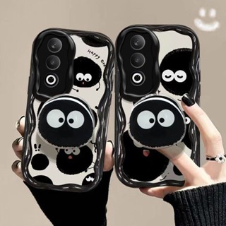 【臺灣24H 品質保證】適用於oppoA3x手機殻煤球支架PKD130簡約潮牌軟膠ins風矽膠時尚潮