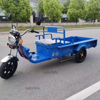 【優選五金】電動國標三輪車三輪家用新款拉貨載重貨車快遞成人農用擺攤電瓶車【詢運費】250421